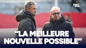 PSG : Campos prolongé, "la meilleure nouvelle possible" se réjouit Luis Enrique