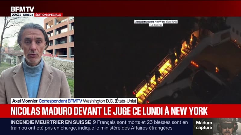 Nicolas Maduro se présentera ce lundi devant un juge à New York