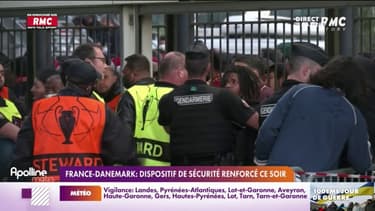 France - Danemark : un dispositif de sécurité renforcé au Stade de France