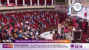 Une hausse des impôts qui divise la classe politique