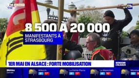 1er-Mai: forte mobilisation en Alsace