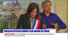 Le premier discours d'Anne Hidalgo, tout juste réélue maire de Paris