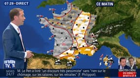 Le temps pour ce lundi 12 mars