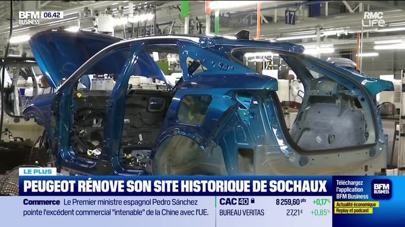 Peugeot rénove son site historique de Sochaux