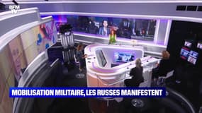 Mobilisation militaire : les Russes manifestent - 21/09