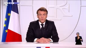 Menace de taxes douanières américaines: "Elle ne restera pas sans réponse de notre part", affirme Emmanuel Macron