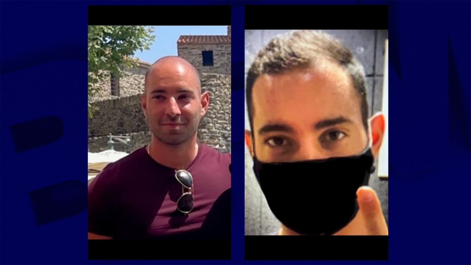 Les deux nouvelles photos diffusées par la police. 