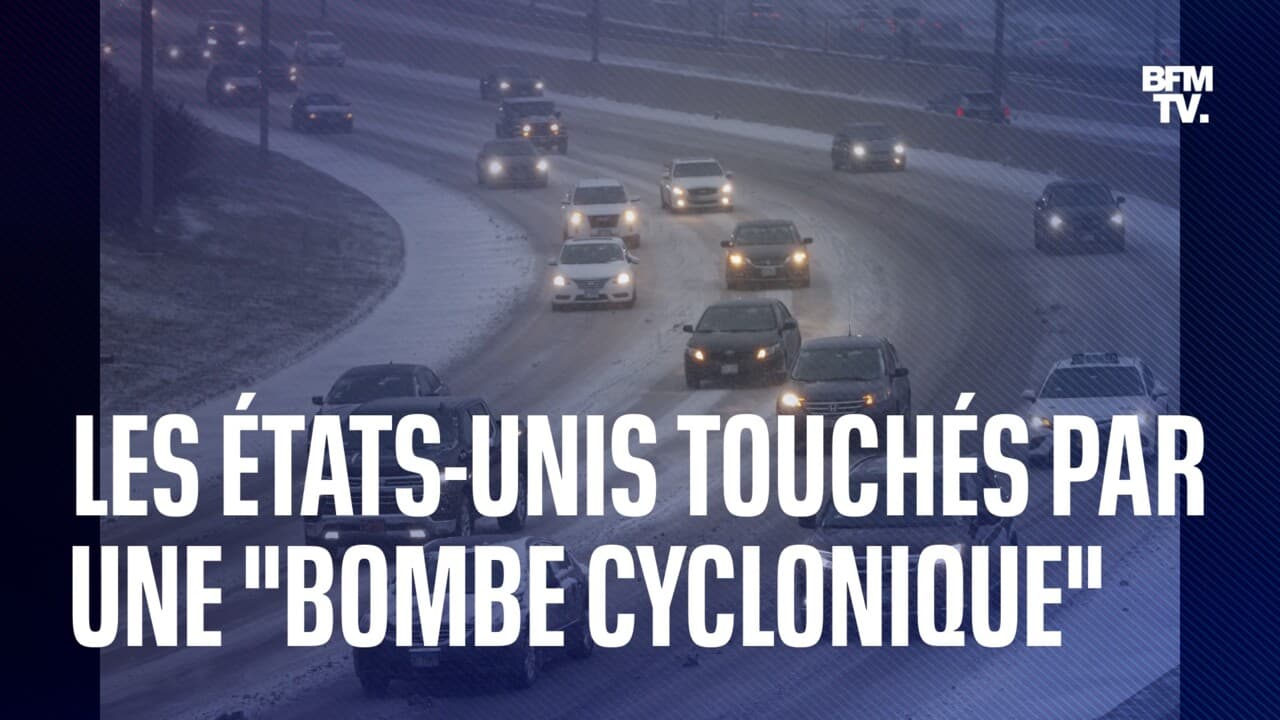 Vague de froid: les États-Unis se préparent à vivre une "bombe cyclonique"