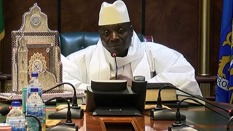 Le président gambien Yahya Jammeh a rejeté les résultats de l'élection du 1er décembre.