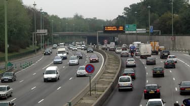 Le boulevard périphérique Porte de la Muette