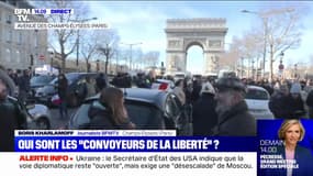 "Convoi de la liberté": manifestation en cours sur les Champs-Élysées, malgré l’interdiction