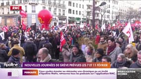 Nouvelles journées de grève les 7 et 11 février 