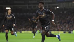 Bukayo Saka buteur avec Arsenal, le 31 décembre 2022