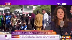 A vous de nous dire : "Pas d'accueil de Lampedusa" pour Darmanin, choquant ? - 20/09