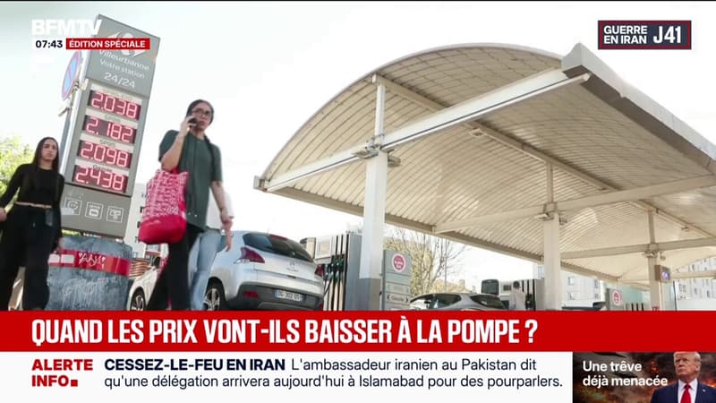 Après la trêve au Moyen-Orient, l'Union française des industries pétrolières estime la baisse des prix du carburant de "5 à 10 centimes très rapidement"