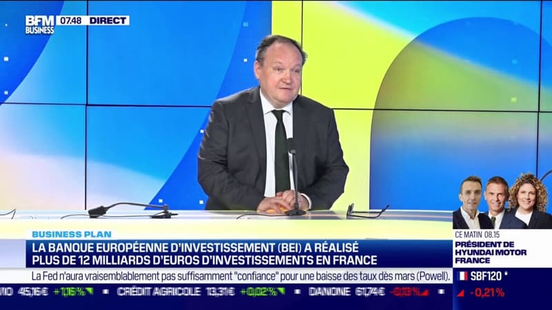 La BEI a réalisé plus de 12 milliards d'euros d'investissement en France