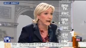 "Un débat sévère. On est en désaccord sur tout", juge Marine Le Pen