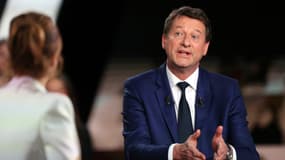 Yannick Jadot sur le plateau de France 2 avant la présidentielle, début avril 2022