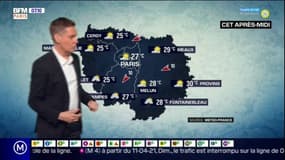 Météo Paris-Ile de France du 20 juin: un temps toujours chaud avec des orages à prévoir cet après-midi, jusqu'à 30°C