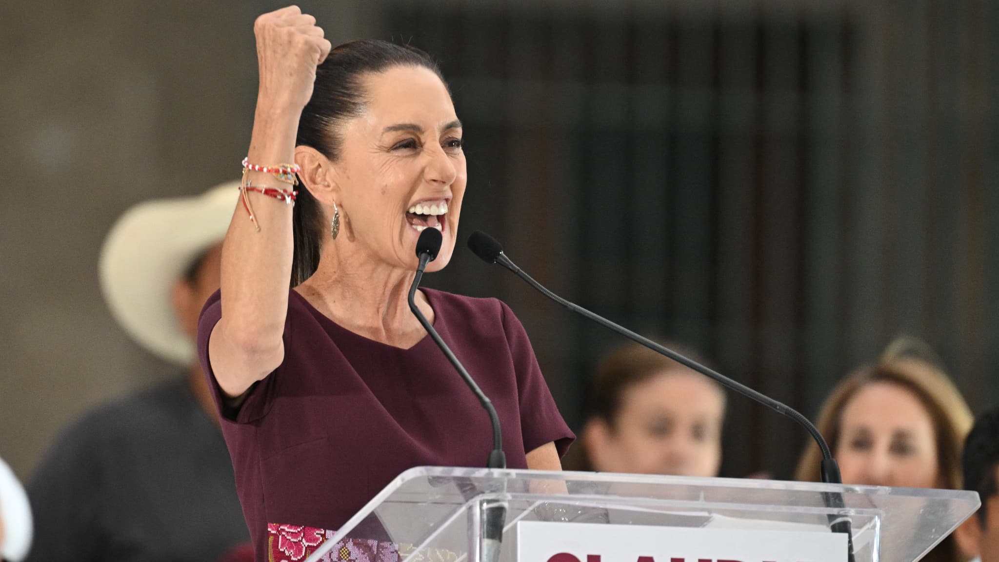 Habla la primera mujer electa presidenta de México