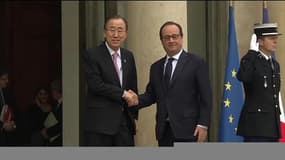Cop21: ronde diplomatique pour François Hollande