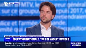 Interdiction de l'abaya à l'école: "Ça jette la suspicion envers toute une catégorie de personnes dans ce pays, sous prétexte qu'elles seront plus noires, plus basanées ou d'origine maghrébine", affirme Aurélien Saintoul (LFI)