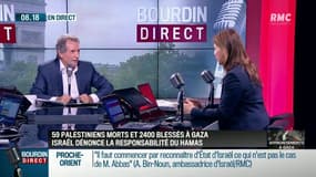 "Il ne faut pas insister sur les résultats de la négociation, il faut s'asseoir autour de la table et négocier, il faut avoir un partenaire (...) C'est toujours les Palestiniens qui au dernier moment se sont retirés"