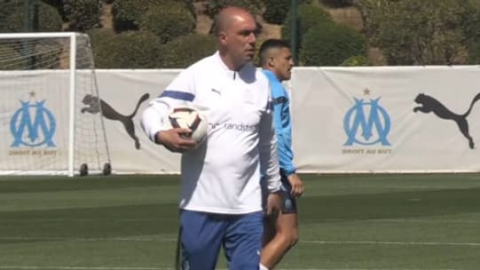 Gianni Brignardello, nouveau préparateur physique de l'OM, 7 avril 2023