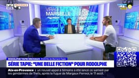 "Une belle fiction": Rodolphe Tapie évoque la série Netflix sur son grand-père
