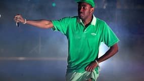 Tyler, The Creator sur la scène du festival Coachella, le 15 avril 2017 