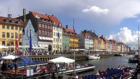 Copenhague,  le quartier Nyhavn