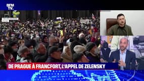 De Prague à Francfort l'appel de Zelensky - 04/03