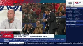 OM : Duga reproche à Garcia son "manque de franchise" avec les joueurs 
