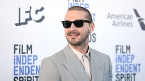 L'acteur américain Shia Labeouf en 2020 en Californie.