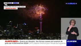Réveillon: la Nouvelle-Zélande célèbre 2025 à Auckland 