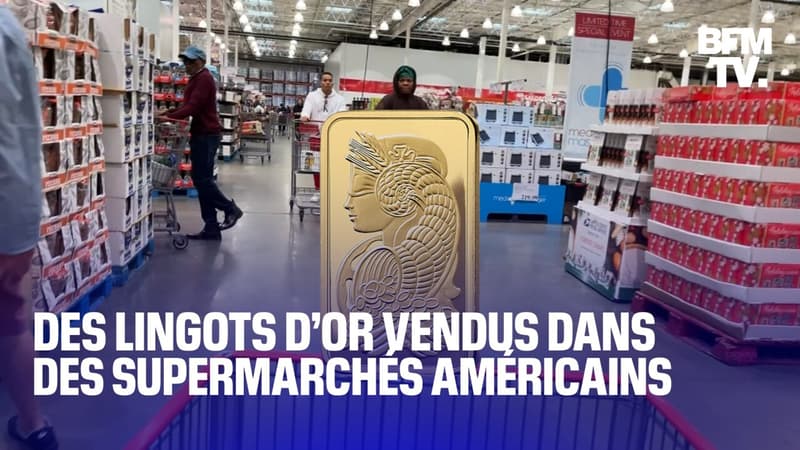 États-Unis: une chaîne de supermarchés met en vente des...lingots d'or