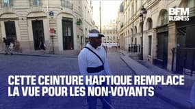 Cette ceinture haptique remplace la vue pour les non-voyants 