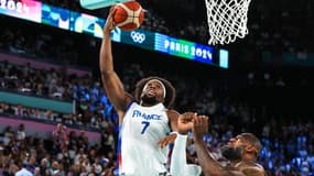 Guerschon Yabusele face à LeBron James en finale des JO 2024