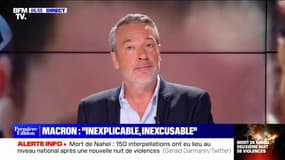 ÉDITO - Mort de Nahel: "Emmanuel Macron a choisi de coller à l'émotion populaire pour éviter que la situation ne dégénère"