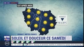 Soleil et douceur ce samedi en Île-de-France