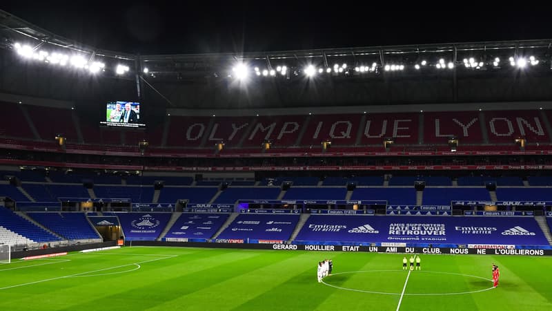 Le Groupama Stadium, vide