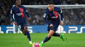 Kylian Mbappé lors de Real Sociedad-PSG (1-2, Ligue des champions), le 5 mars 2024