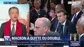 L'édito de Christophe Barbier: Macron à quitte ou double
