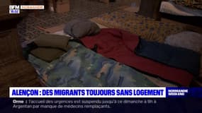 Alençon: des migrants toujours sans logement