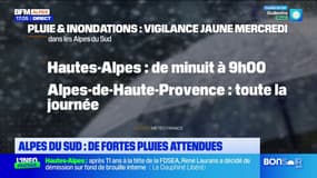 Alpes du Sud: de fortes pluies attendues