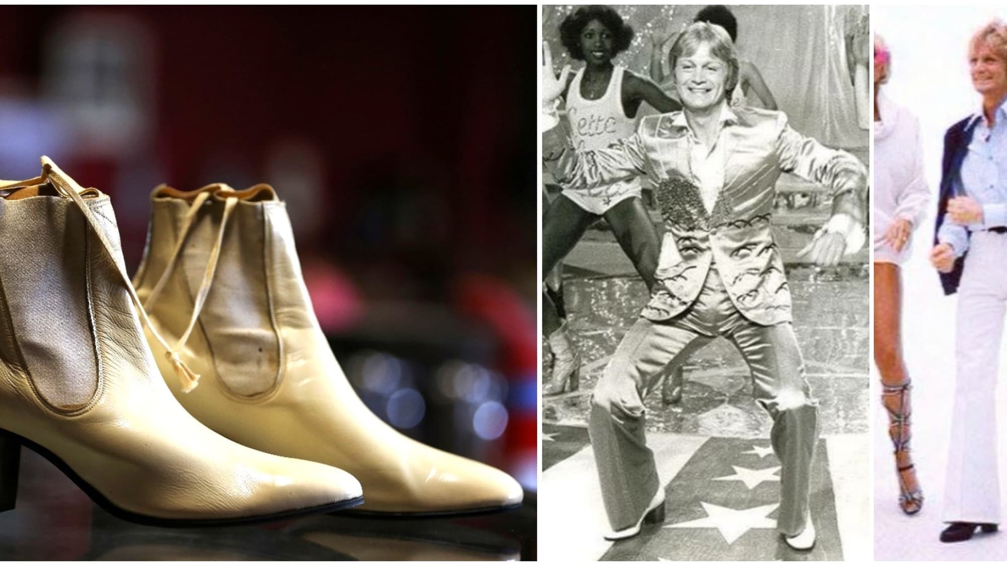 Des bottines de Claude François vendues aux enchères - Claude François en bottines à talons