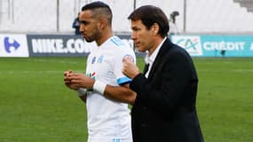 Dimitri Payet et Rudi Garcia