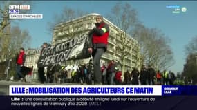 Lille: mobilisation des agriculteurs ce mardi matin