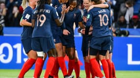 La joie des Bleues face à la Corée du Sud