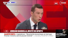 Inflation: Jordan Bardella veut "augmenter les salaires des entreprises jusqu'à 10%" et qu'ils "soient exonérés de charges"